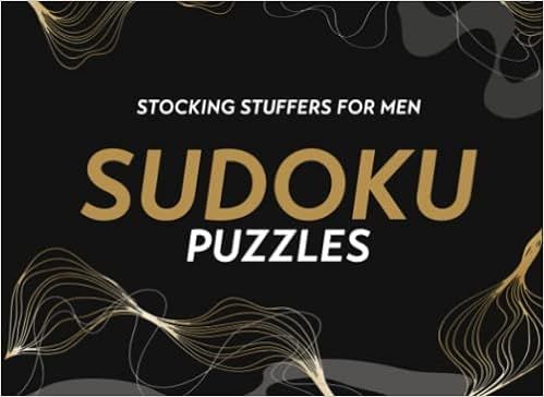 Stocking Stuffers for Men: Sudoku Puzzles: Fun Christmas Activity Stocking Stuffer Gift Idea (Sto... | Amazon (US)