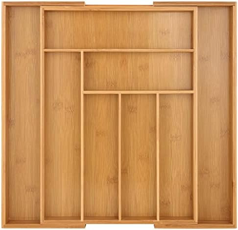 Hiware Kitchen Drawer Organizer, Silverware Flatware Organizer, Utensil Organizer/Holder, Silverware | Amazon (US)