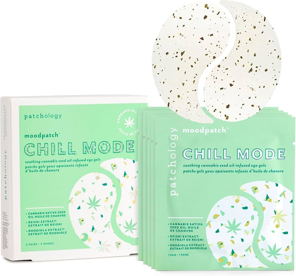 Patchology Chill Mode Under Eye Patches - Soothing, Oil-Infused Gel Eye Masks for Puffy Eyes and ... | Amazon (US)