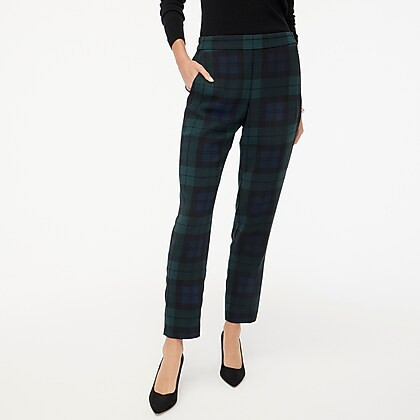 Tall Jamie pant in Black Watch plaid | J.Crew Factory