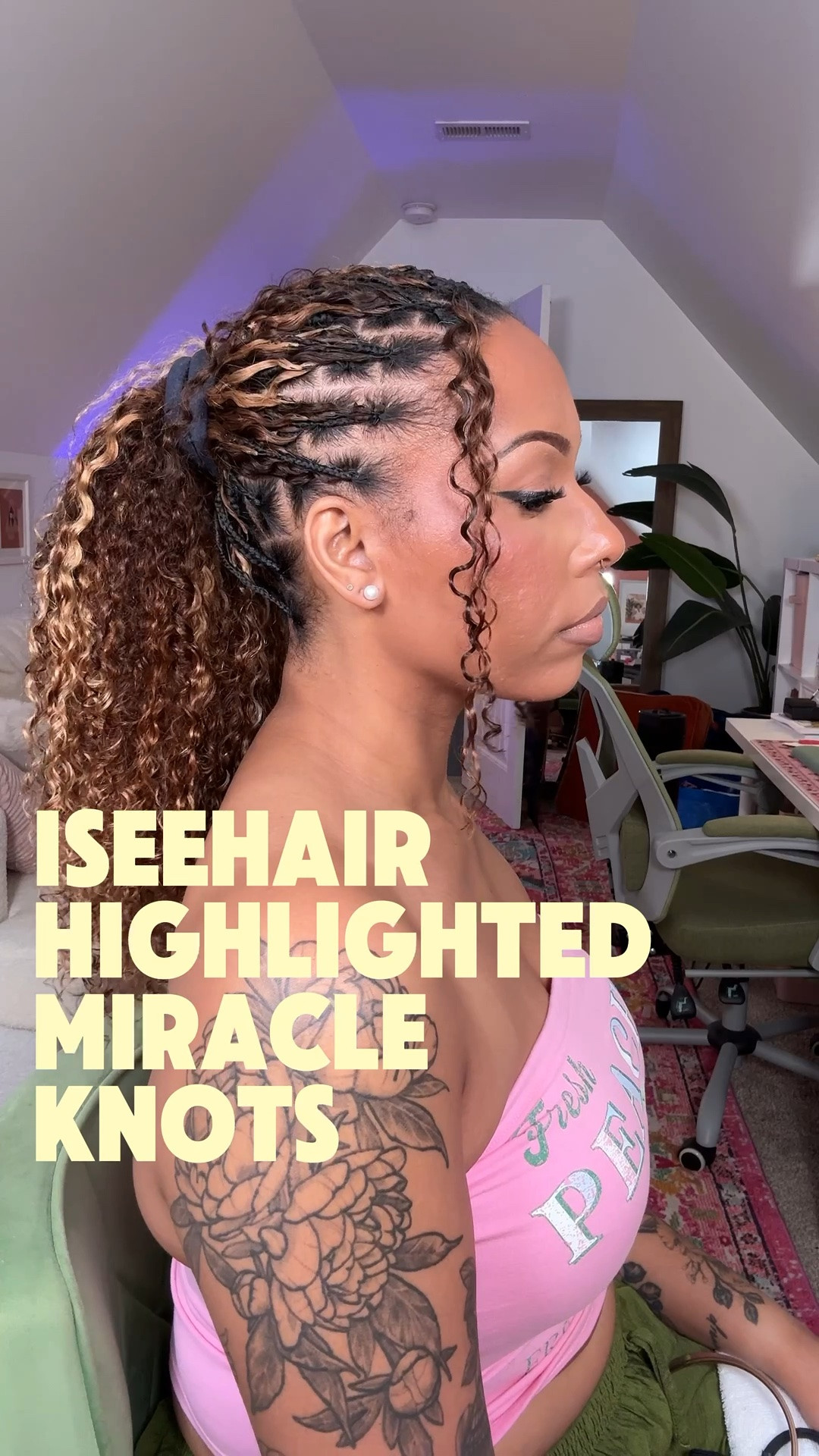 Late to the party but I tried Miracle Knots for the first time!

Iseehair sent over 5 packs of their Highlighted Burmese Curly Hair.

Shoutout to brooklynavestyles for installing these for me!

Watch the full video on my YouTube channel.

#LTKgrwm #LTKBeauty #LTKvlog