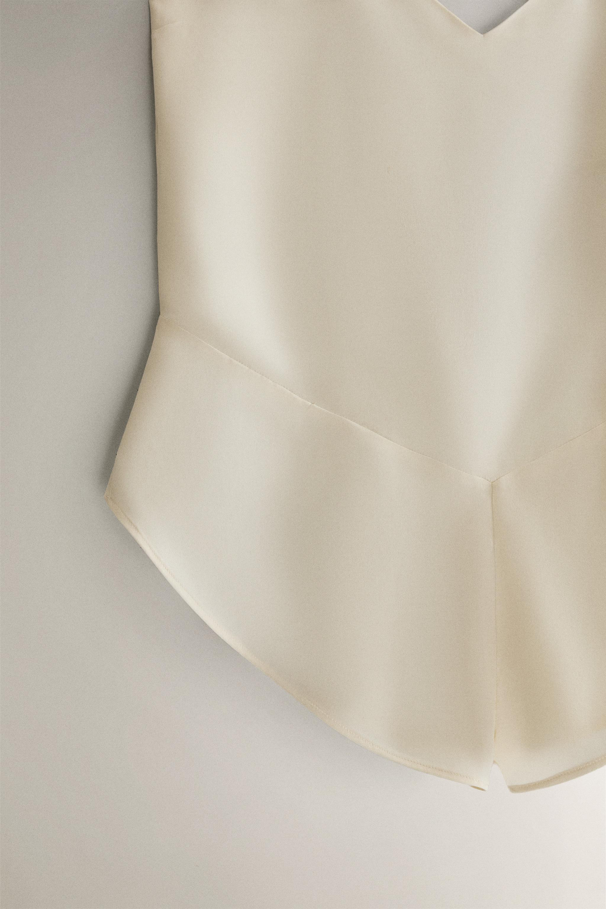 SILK PLAYSUIT | Zara UK