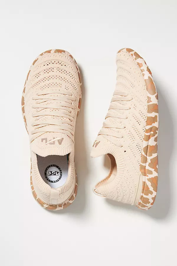 APL Techloom Wave Sneakers By APL in Beige Size 8.5 | Anthropologie (US)