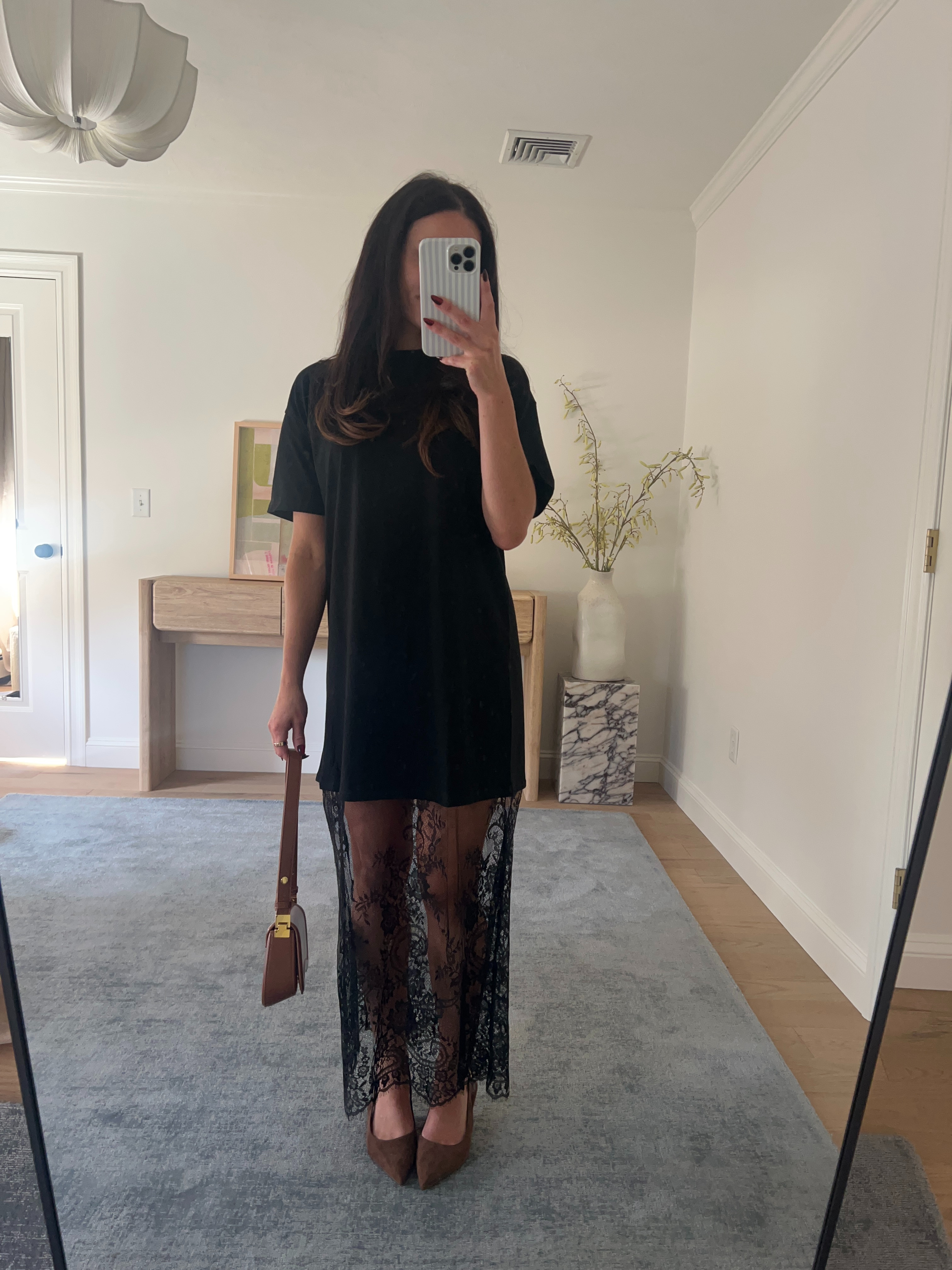 These lace dress for fall date date night paired with brown heels! wearing a S 

 #LTKSeasonal