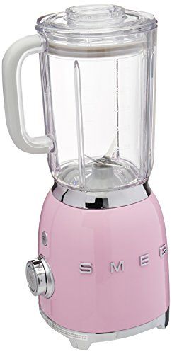 Smeg Countertop, Pastel Pink 50s Style Blender, 48 Ounces | Amazon (US)