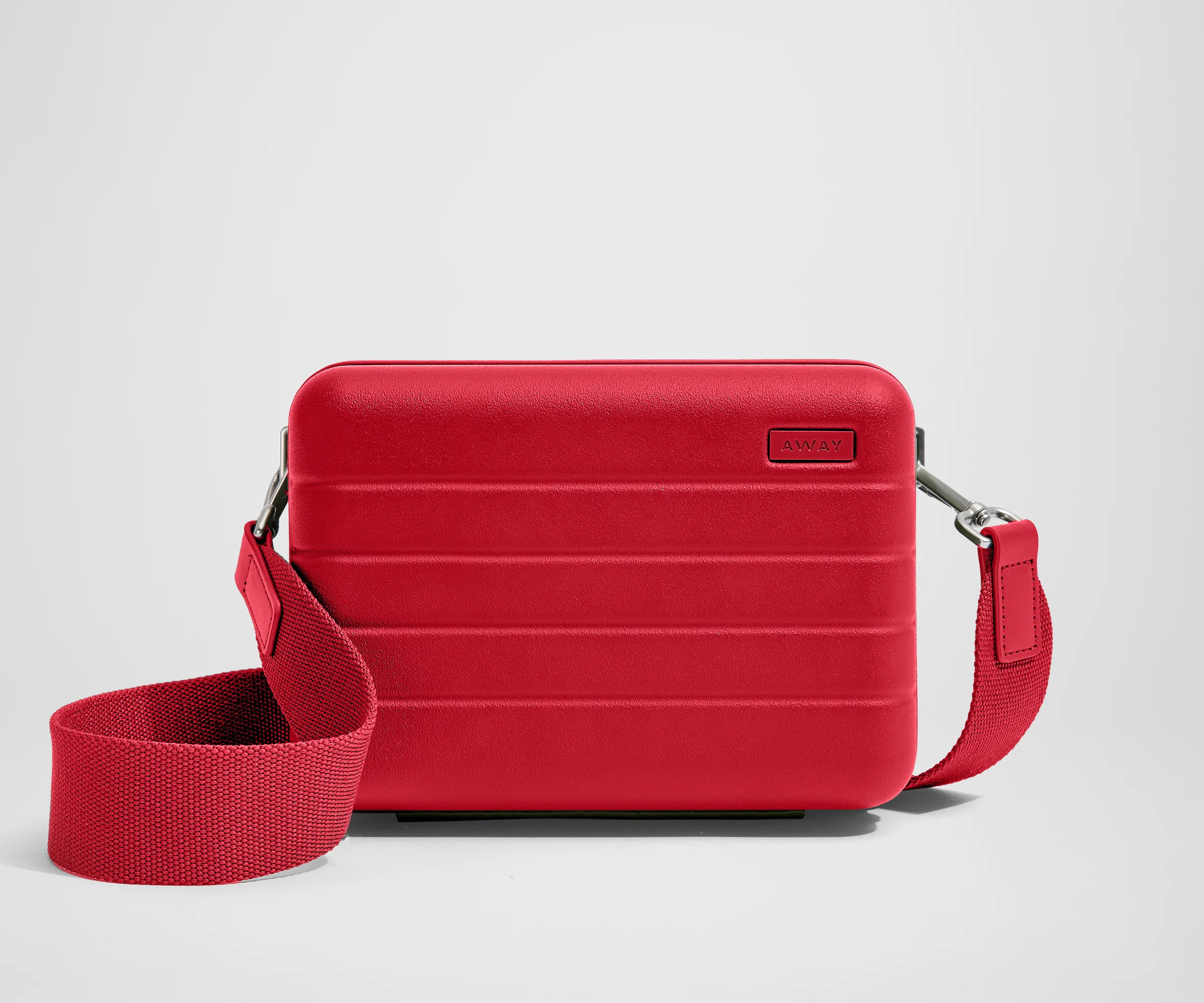 The Mini Crossbody Bag in Cherry Red | Away: Built for modern travel | Away