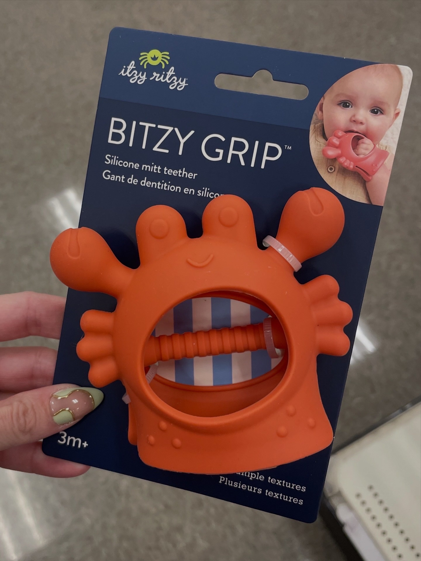 Crab teether mitt

#LTKBaby