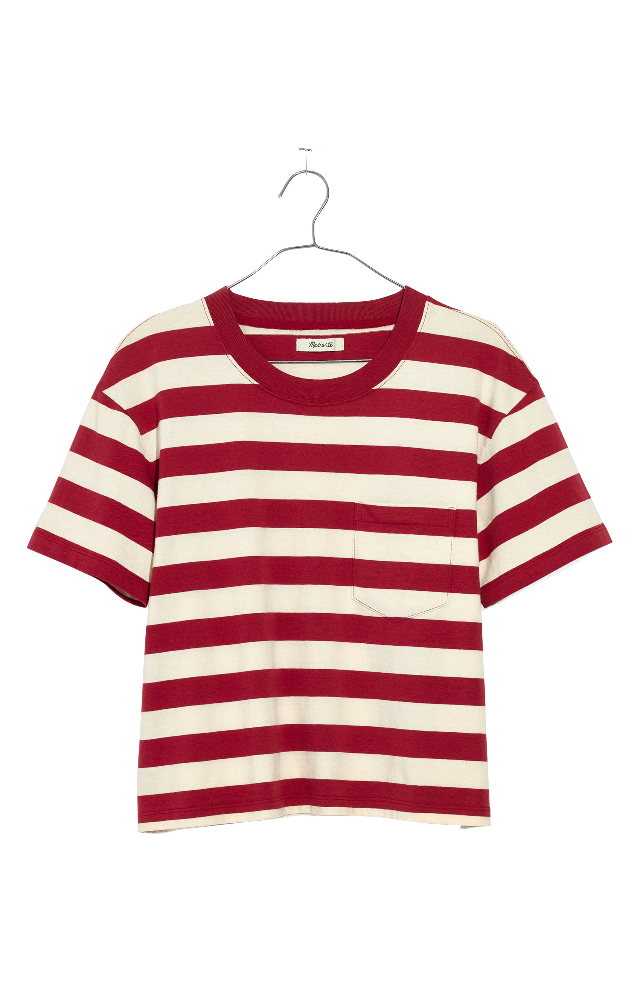 Stripe Easy Crop Tee | Nordstrom