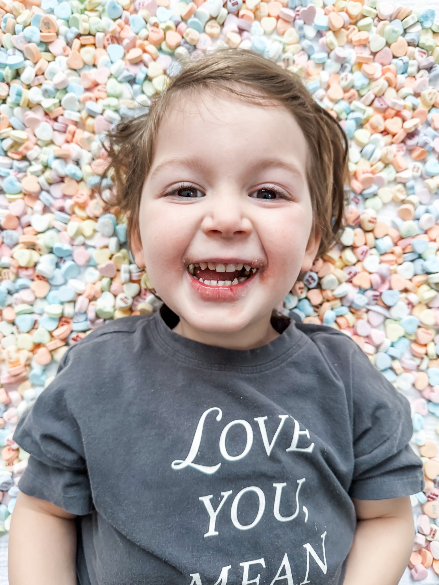 Bought these shirts for Valentine’s Day but love them so much for all year! I have a matching one for me as well

#ltkkids #ltkbaby #ltkmomlife