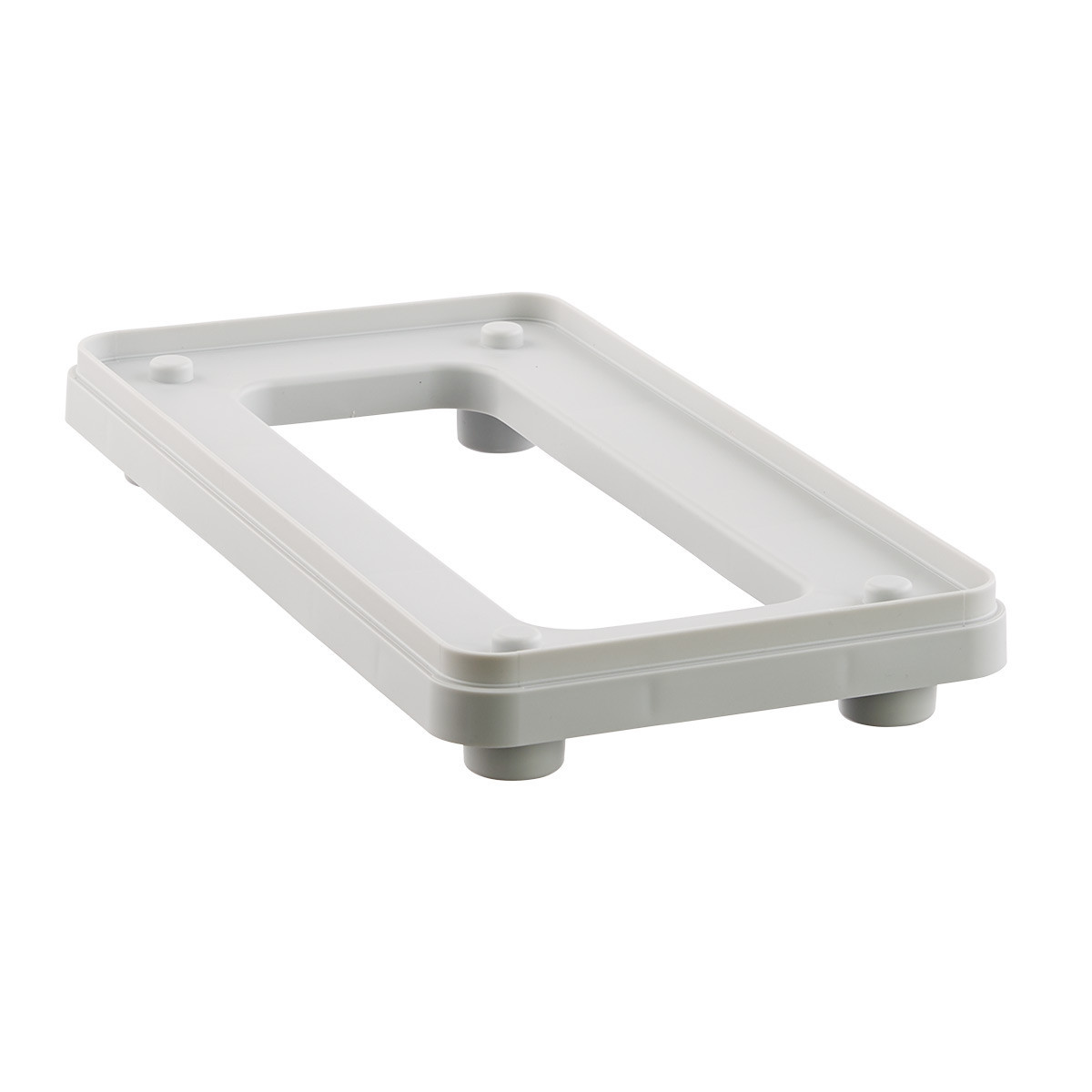 The Container Store Narrow Manhattan Base Grey | The Container Store