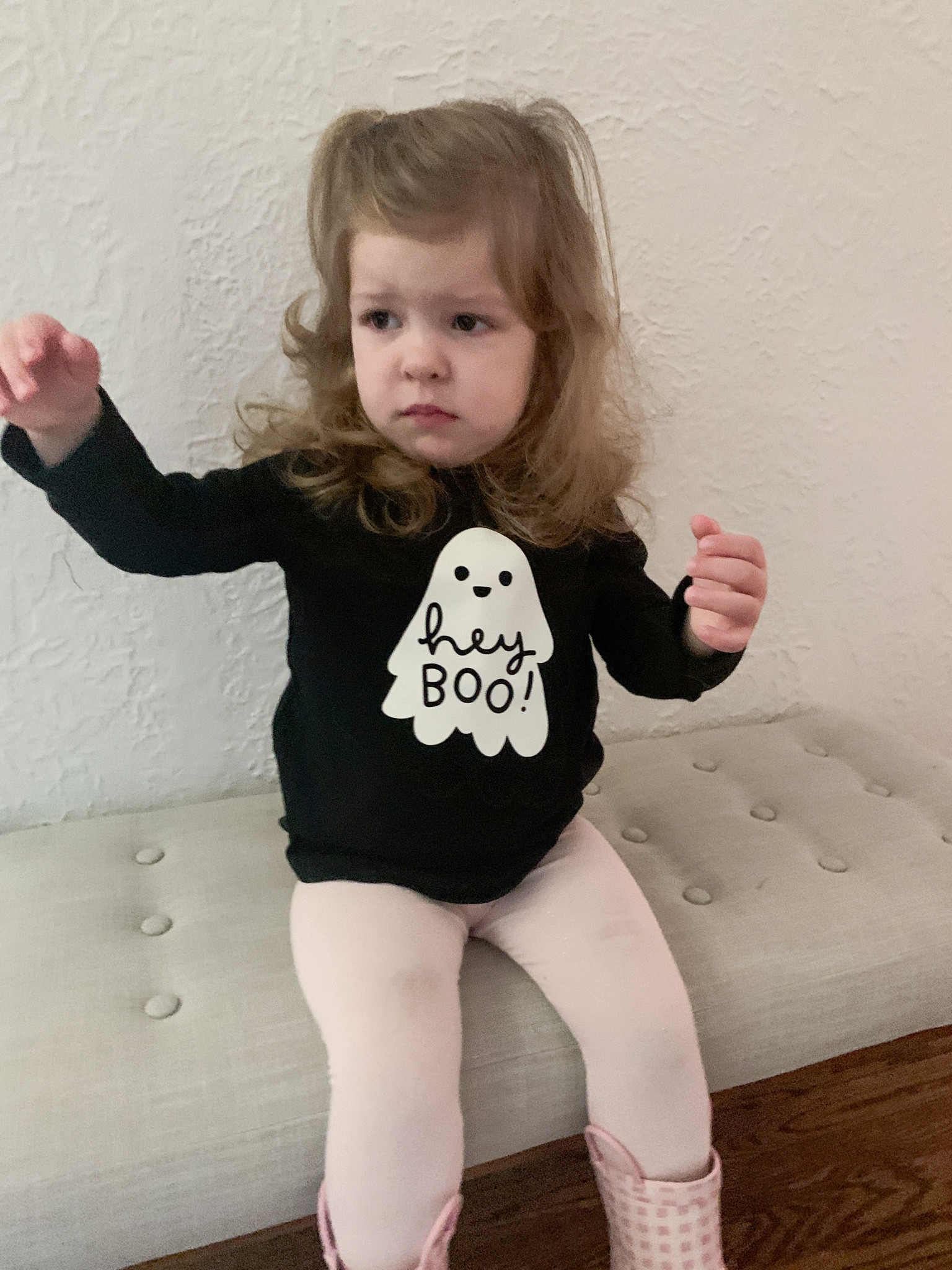 This is the cutest Halloween t-shirt!  Wearing a 3t- I always size up at target 

#LTKkids #LTKHalloween