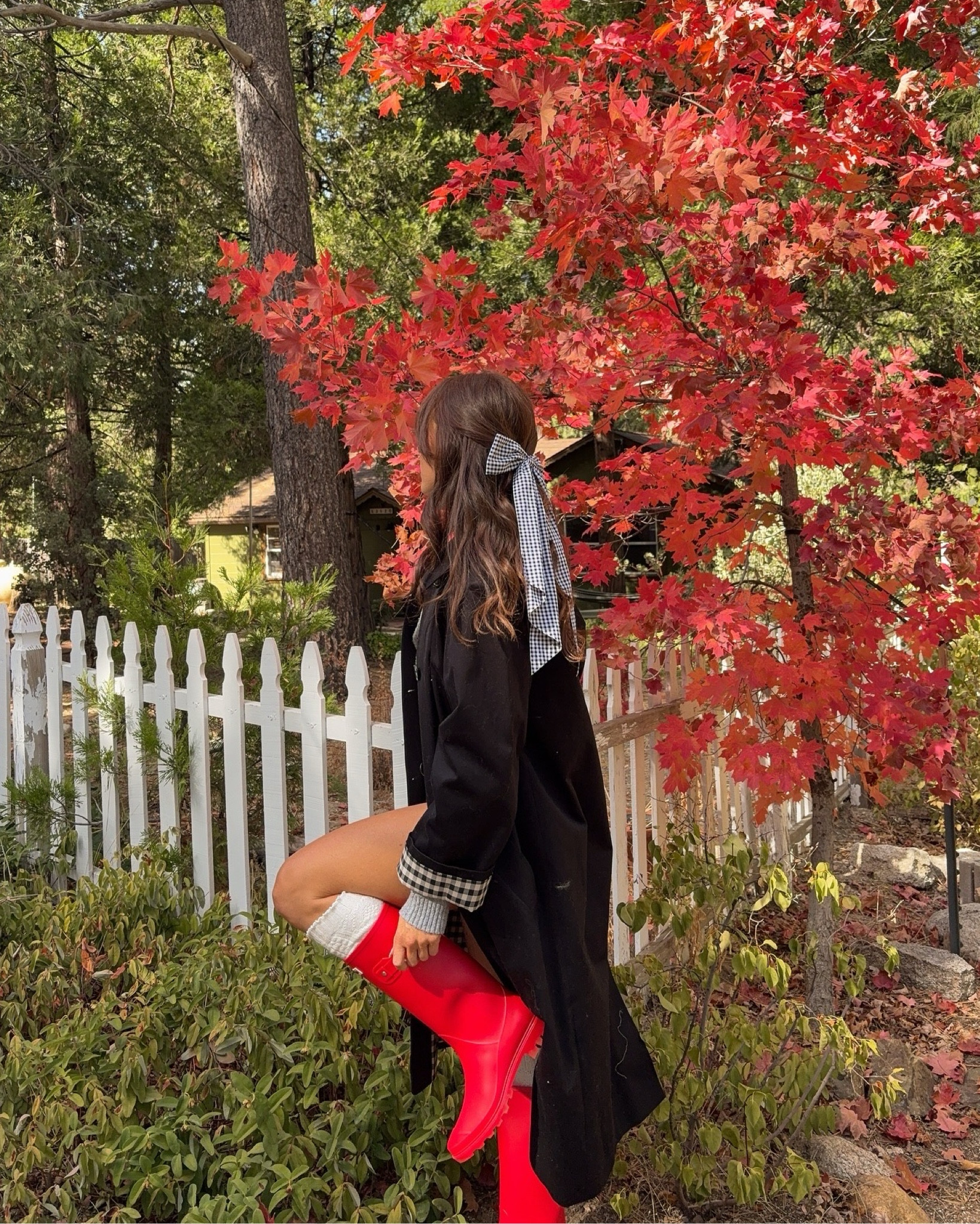 red rain boots trench coat fit!

#LTKSeasonal #LTKHoliday