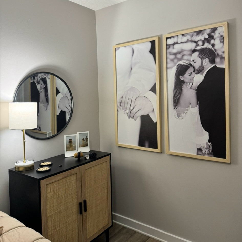 Bedroom side tables! These are great for beside the bed styling and storage. Taller than normal bedside tables. 

#LTKFindsUnder100 #LTKHome #LTKFamily