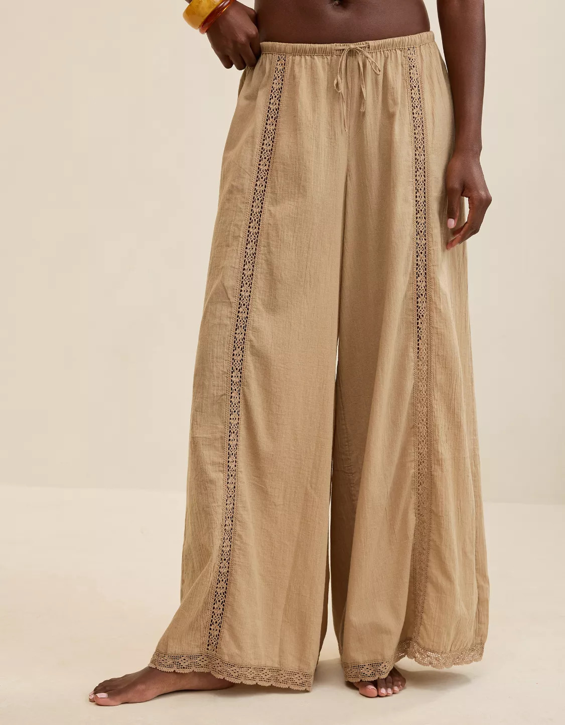 Aerie Cabana Wide Leg Pant | Aerie