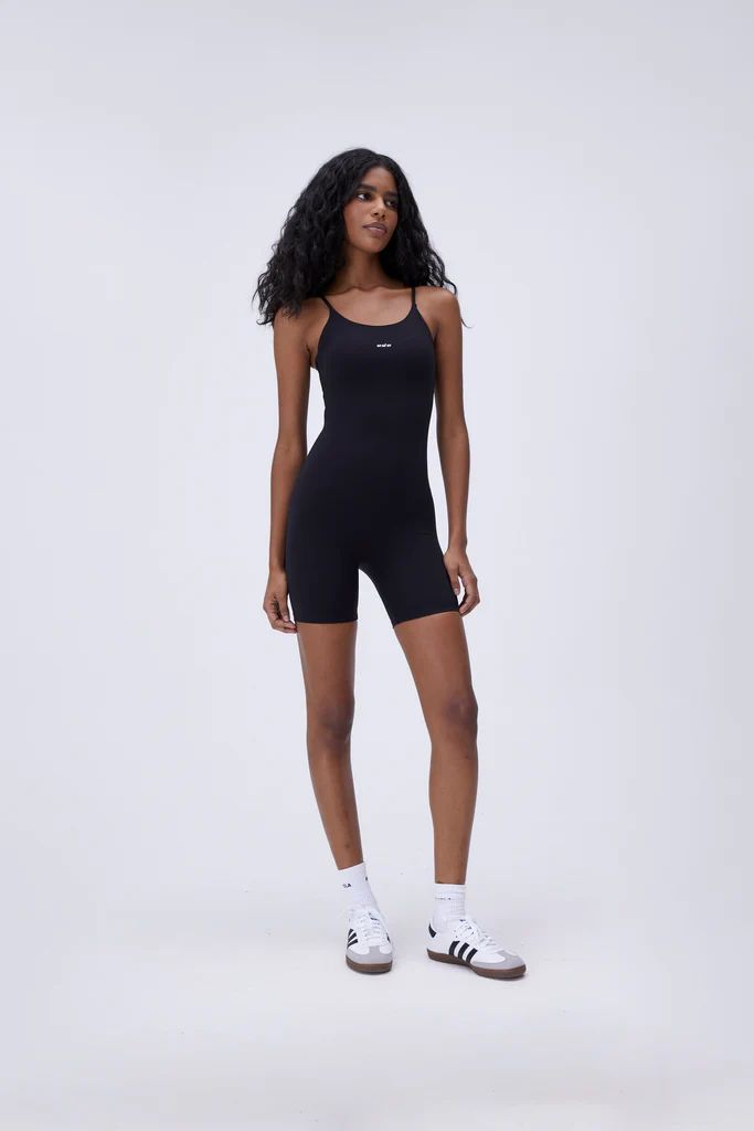 Ultimate Strappy Unitard - Black | Adanola UK