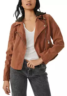 Harriett Vegan Suede Jacket | Belk