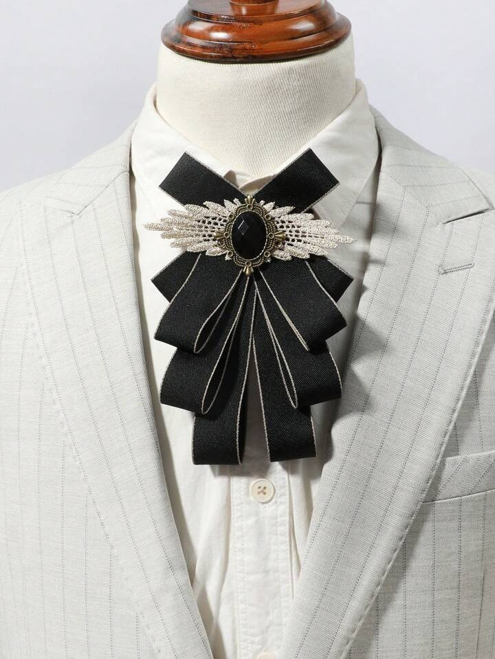 Men Oval Decor Bow Tie | SHEIN