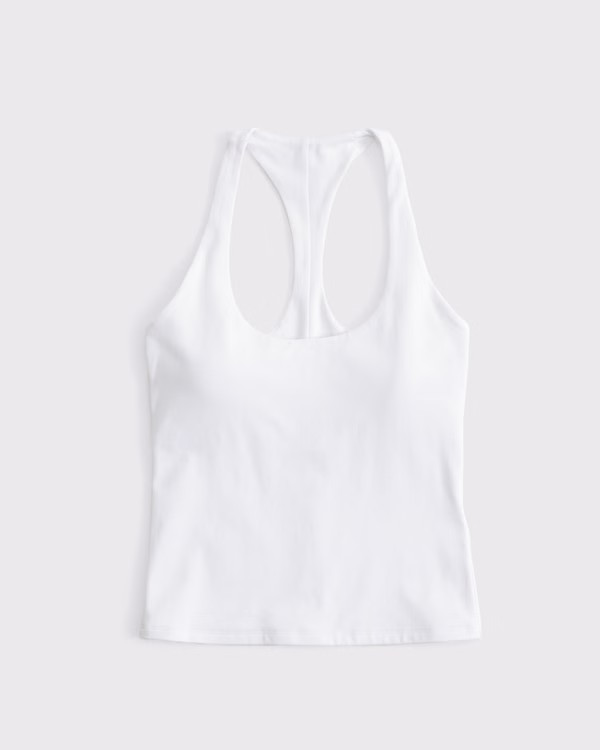 Bra-Free Racerback Scoop Tank | Abercrombie & Fitch (UK)