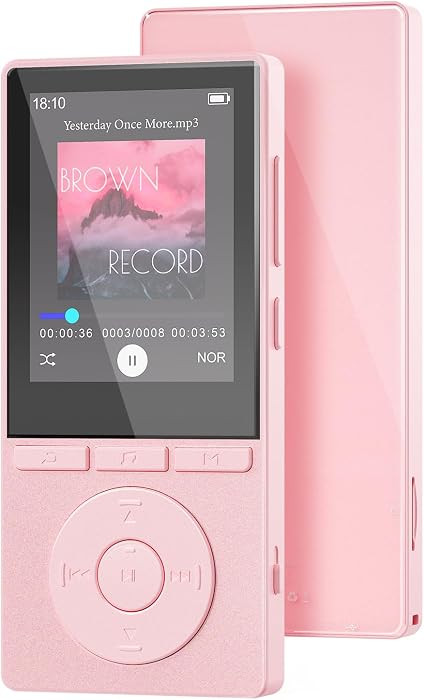 64GB MP3 Player with Bluetooth 5.3, Music Player with HiFi Sound for Sports Runners, 2.4" Screen ... | Amazon (US)