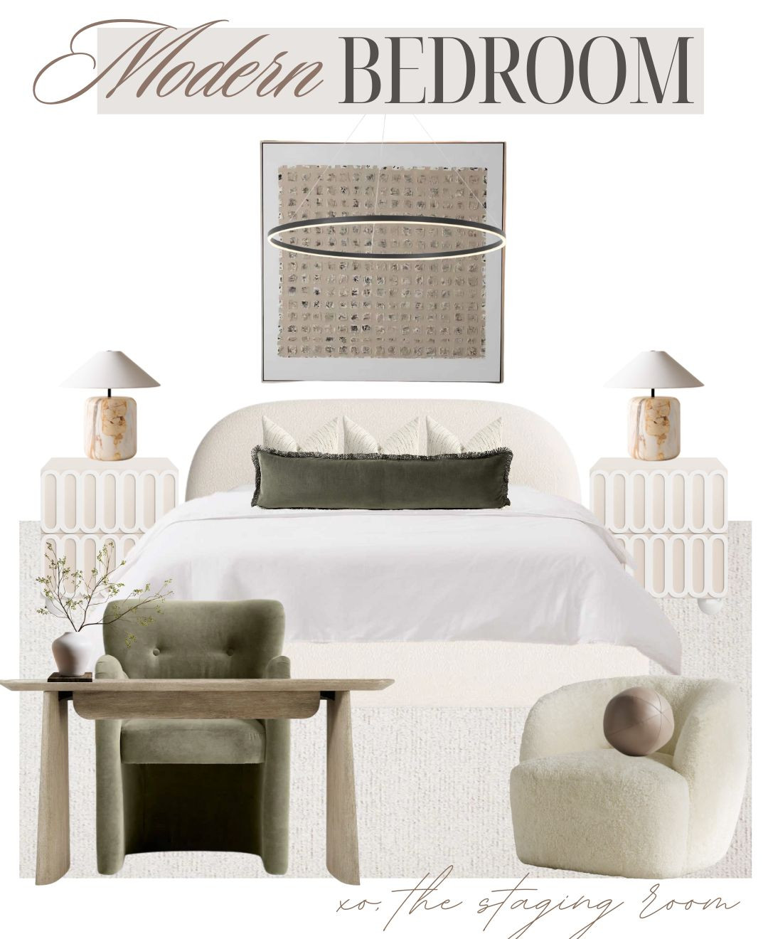 Earthy modern bedroom idea 🤍 

——

#earthymodern #organicmodern #bedroomdesign #platformbed #nightstands #writingdesk #bedroomdesk #designideas

#LTKsale #LTKcasa