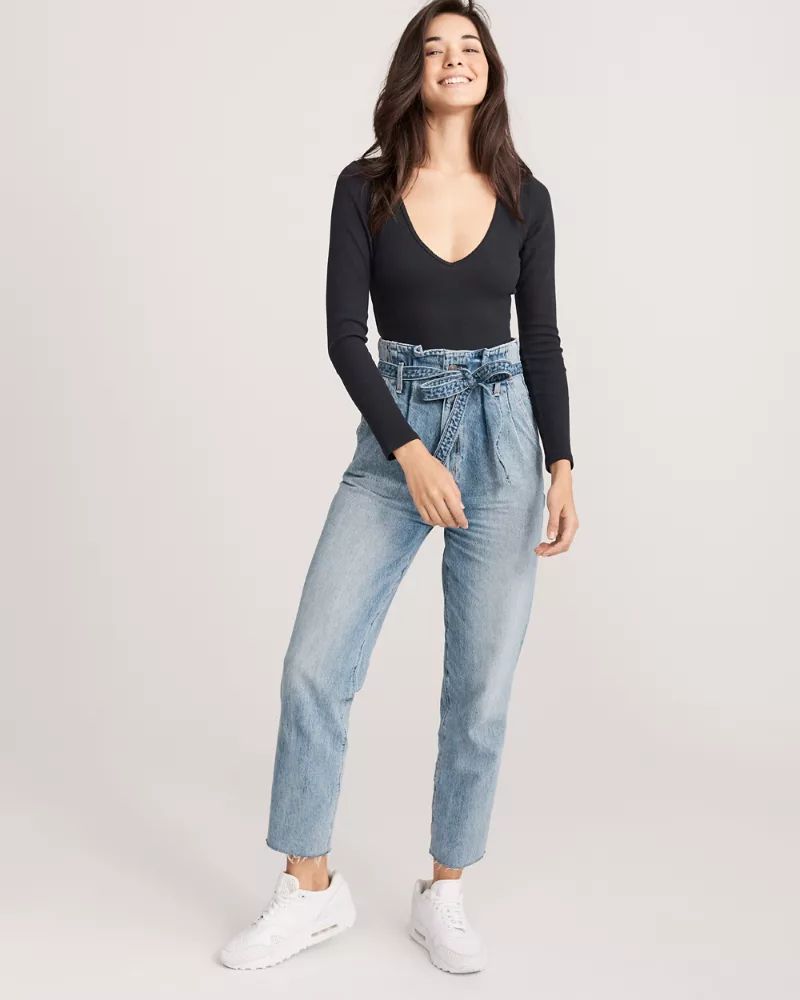 Paperbag Waist Jeans | Abercrombie & Fitch US & UK