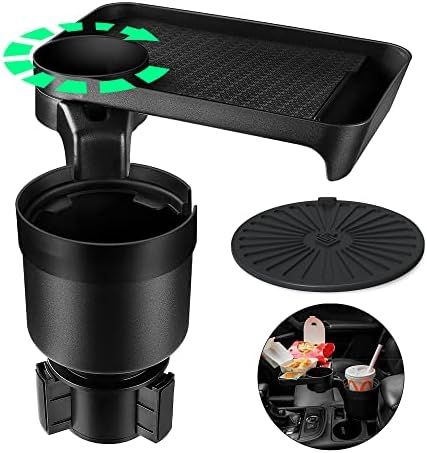 Cup Holder Tray for Car Cup Holder Expander with Car Drink Holders Compatible with Yeti 20/26/30 oz, | Amazon (US)