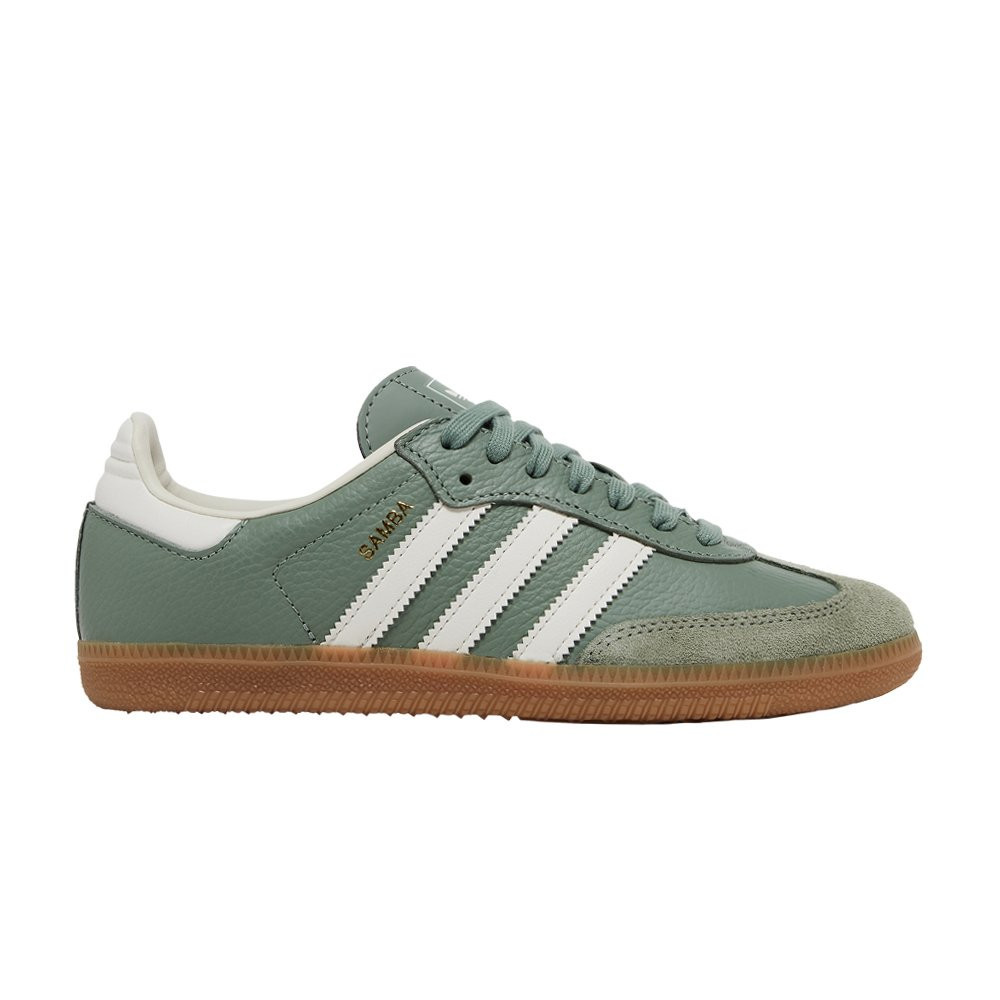 Adidas Wmns Samba OG 'Silver Green Gum' | Women's Size 9.5 | GOAT