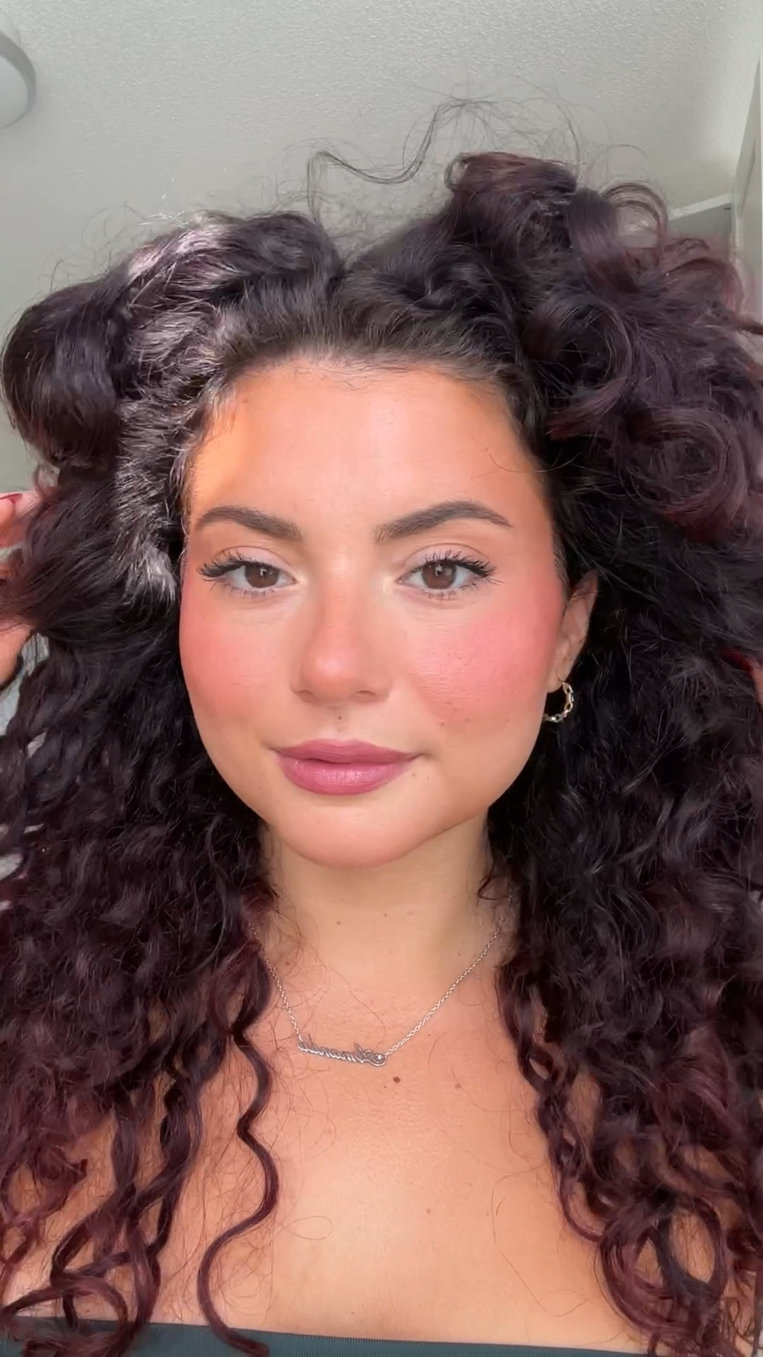 Berry tone makeup for fall🍓🫶🏼