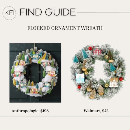 These whimsical flocked ornament wreaths caught my eye this year and I could not adore them more. I am all for an aesthetic, minimalist holiday but these remind me of the mismatched trees with all the kindergarten ornaments on them (but nicer). 

If magical nostalgic holidays are your vibe, then you will love these flocked wreaths too. I mean, look at the adorable little ski lifts on the Anthropologie one. 🚠

#flockedwreath #ornamentwreath #flockedwreaths #ornamentwreaths #whimsicalholidaydecor #whimsicaldecor #traditionalchristmasdecor #whimsicalchristmas #magicalholidaydecor #anthropologiechristmas #anthropologiedecor #walmartfind #walmartdecor #walmartdeals Anthropologie Christmas decor, Anthropologie Holiday decor, Anthropologie wreath, flocked wreath, ornament wreath, flocked wreaths, walmart find, walmart christmas decor, walmart holiday decorations Anthropologie Light-Up Gondola Wreath dupe. #dupe #lookforless. Anthropologie dupes. Anthropologie home dupes  

#LTKfindsunder50 #LTKhome #LTKSeasonal