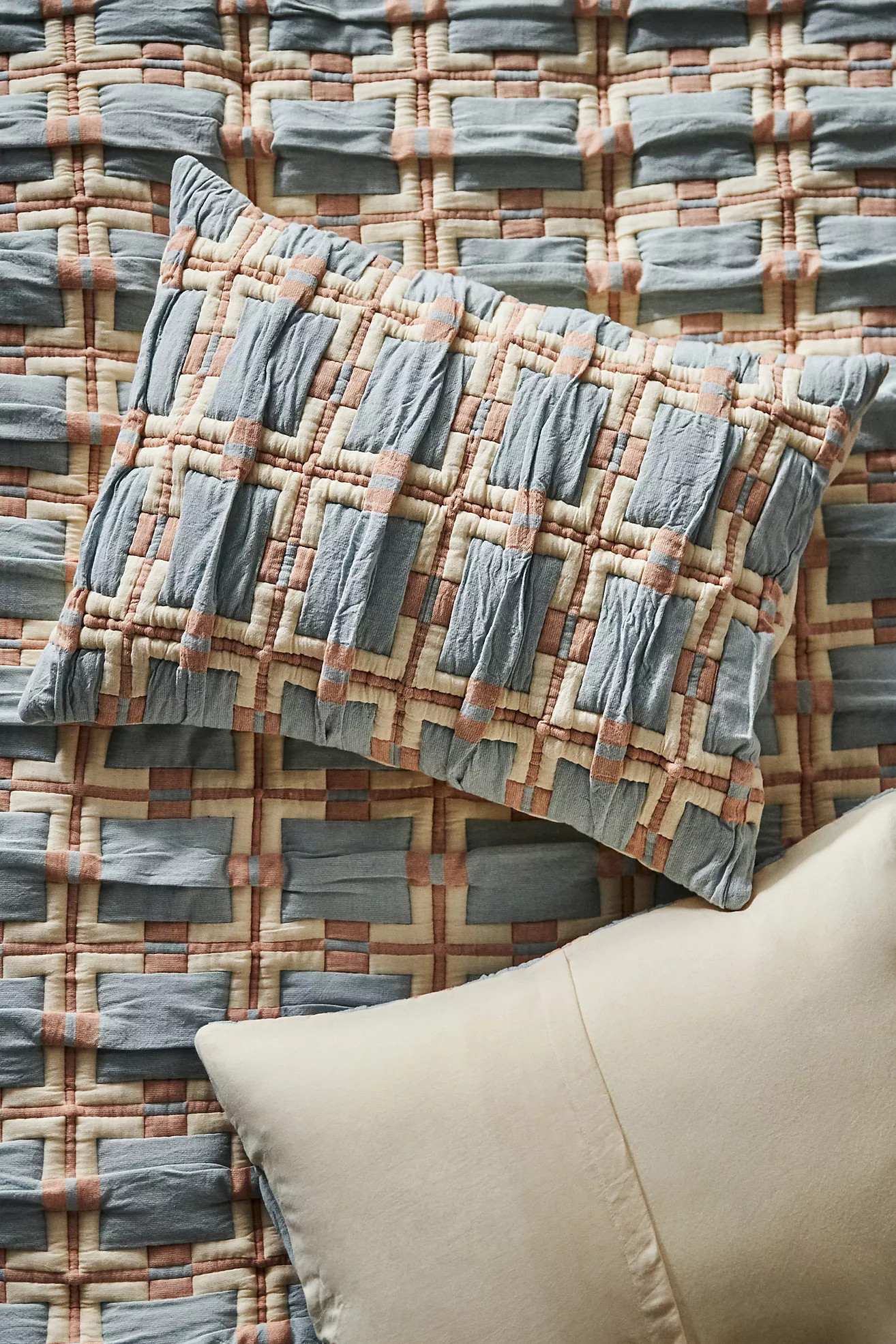 Sonya Matelassé Shams, Set of 2 | Anthropologie (US)