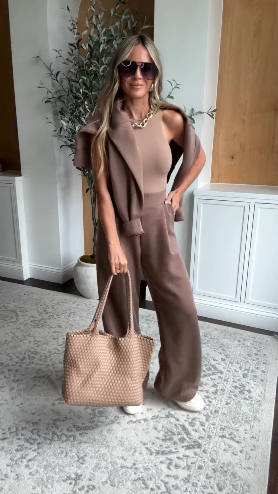 

Amazon elevated travel outfit - modal wide leg sweatpants that come in length options and a coordinating sweatshirt for an elevated travel outfit idea 

My favorite travel outfit - I own this in multiple colors bc it’s an easy and elevated combination - and seriously comfortable!!!

#traveloutfit #airportoutfit #casualoutfitinspo

#LTKOver40 #LTKFindsUnder50 #LTKBeauty