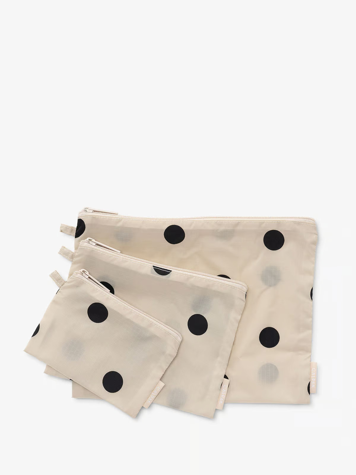 Compakt Zippered Pouch Set in Polka dot | CALPAK | CALPAK Travel