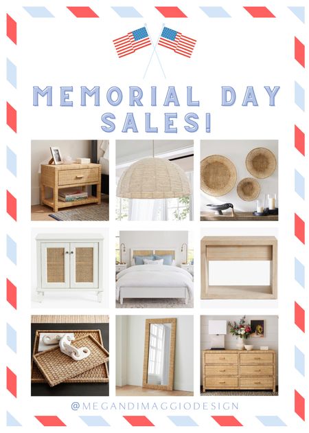 Memorial Day Sale finds: Pottery Barn Edition!! And there are so many new arrivals now on sale!! 

Love these bedroom finds including this Folsom nightstand and best selling cane nightstand! And these new rattan nightstand and dressers look like Serena & Lily but for less and now on sale!! And this best selling cane king bed is now $300 OFF!! More linked 🤍

#LTKsalealert #LTKFind #LTKhome