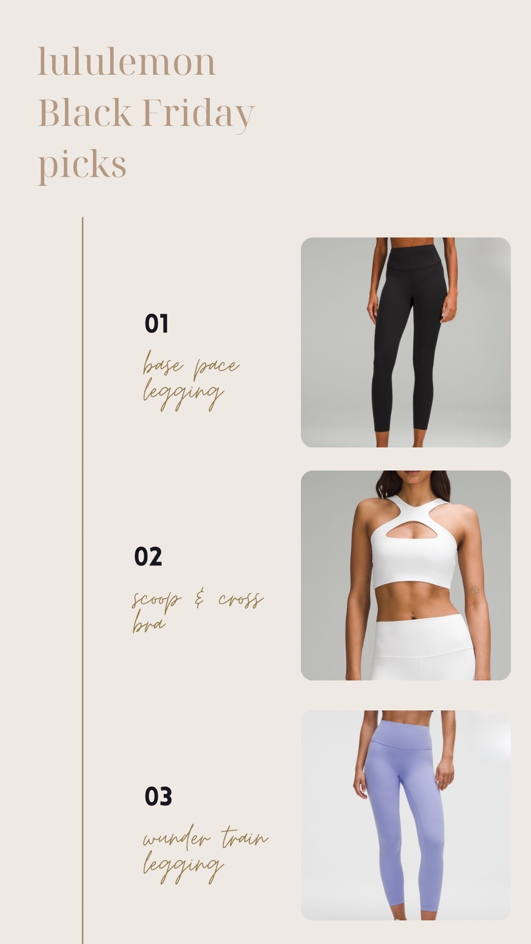 Lululemon black Friday picks! 

#LTKHoliday #LTKCyberWeek #LTKGiftGuide