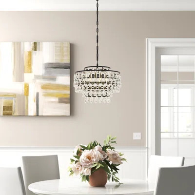 Stiner 5 - Light Unique Tiered Chandelier with Crystal | Wayfair North America