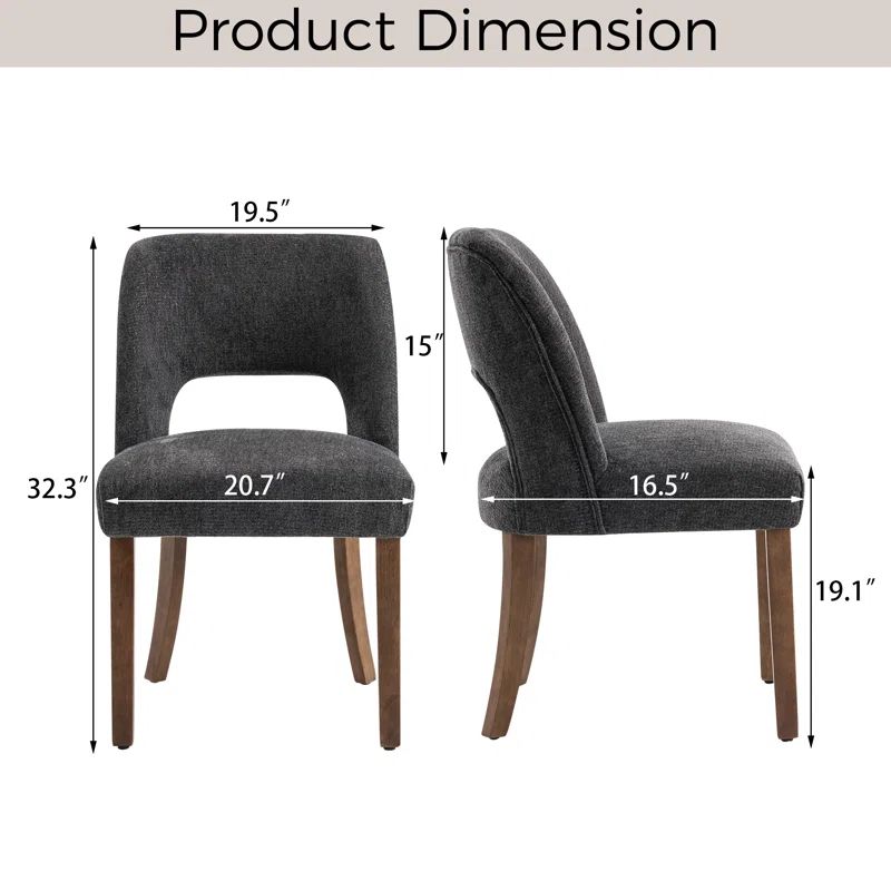 Nakenzie Upholstered Back Side Dining Chair | Wayfair North America