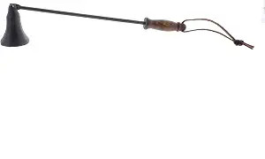 HomArt - Iron & Wood Candle Snuffer - Black | Amazon (US)