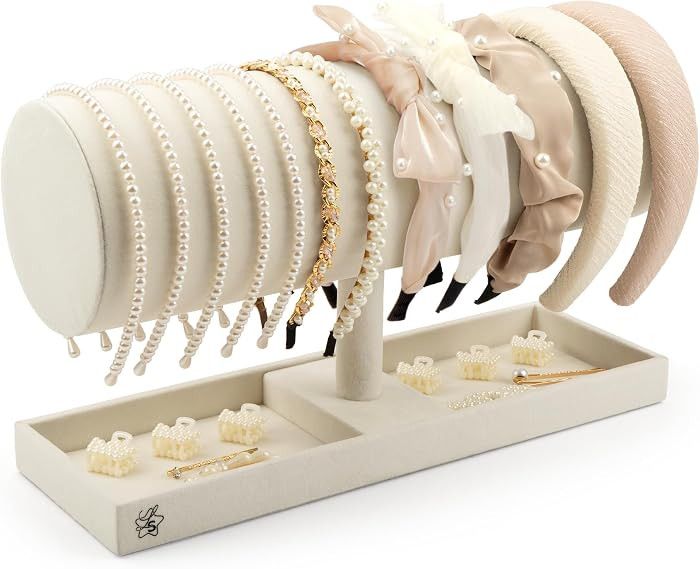LS Lulu & Summer Headband Holder Organizer - Storage Stand Display Rack for Headbands, Hairband, ... | Amazon (US)