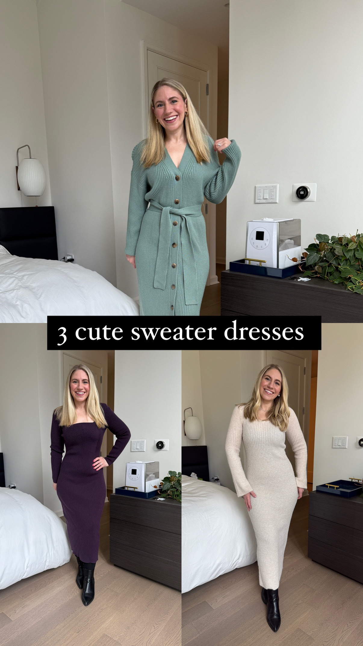 3 easy sweater dresses for winter, great midi dresses for midsize ladies, midsize dressing, maxi dresses, warm dress, sweater dress. I rent a lot on rent the runway! Use my code to save 40% off your first month’s subscription!

http://bit.ly/4k5uBJX

#LTKStyleTip #LTKMidsize #LTKWatchNow