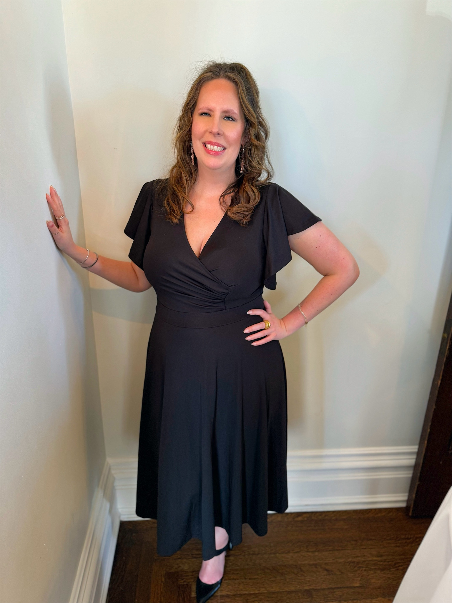 This dress is such amazing quality. I wore it to a formal wedding and got so many compliments. 

#LTKover40 #LTKmidsize #LTKwedding