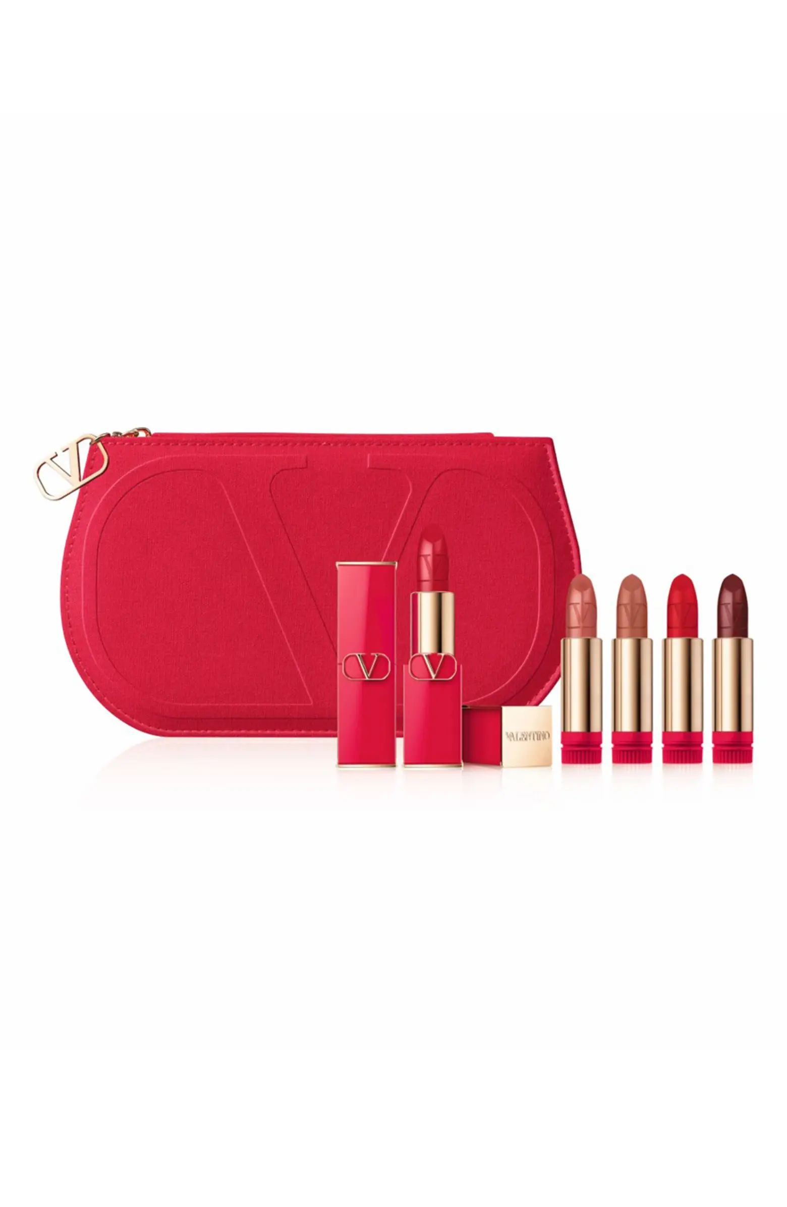 Valentino Rosso Valentino Lipstick Set (Nordstrom Exclusive) USD $175 Value | Nordstrom | Nordstrom