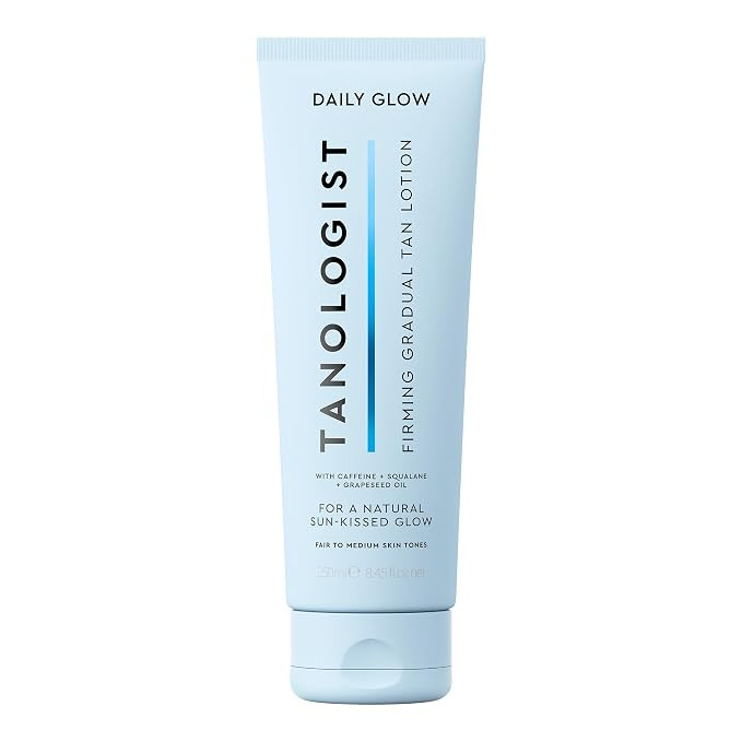 Tanologist Firming Daily Glow - Fair/Medium - Toning & Firming Gradual Tan Lotion - Natural, Sun ... | Amazon (US)