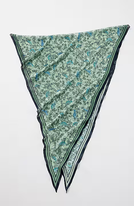 Reversible Printed Diamond Scarf | J. Jill