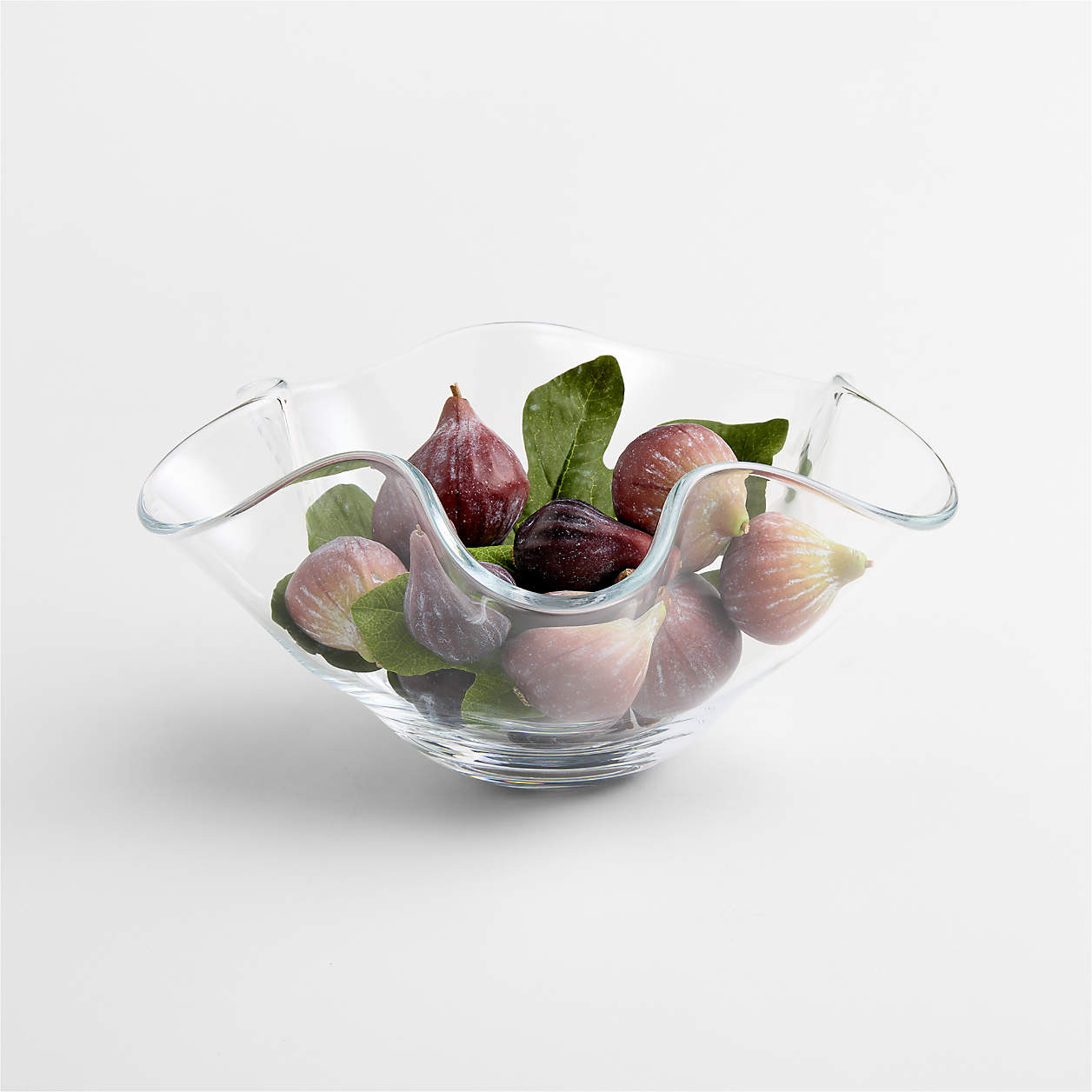 Faux Purple Fig Decorative Bowl Filler | Crate & Barrel | Crate & Barrel