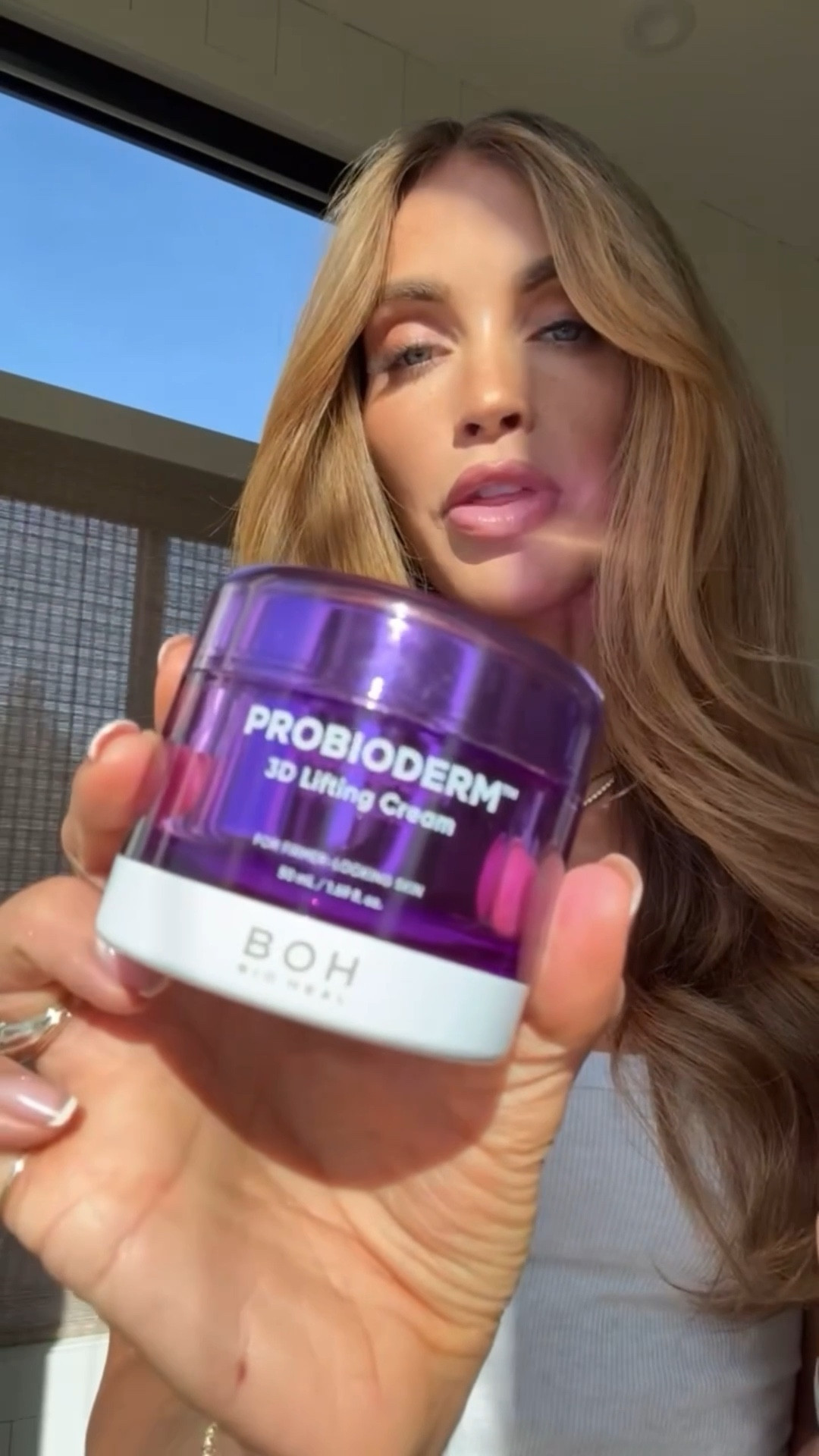 Answering how I prep my skin for makeup! It all comes down to skincare for me and you guys know how much I love the @bioheal.boh_official  Purple Botox Cream set.

It is the perfect time to get the @bioheal.boh_official Probioderm 3D Lifting Skincare Set as a gift or for yourself. It is their last sale of the year up to 35% off!

The purple Botox cream has been my favorite for over a year now and this year I added the set with it.. it is the most worth it skincare set! It gives me that firmer, sculpted, and lifted glow to my skin.

#biohealboh #purplebotoxcream #nightcream #3dliftingcream