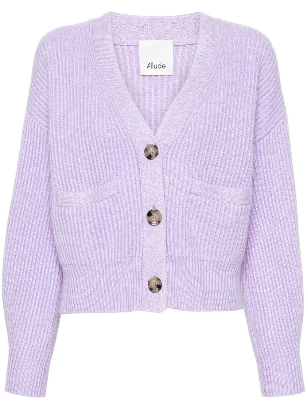 Allude V-neck Cashmere Cardigan - Farfetch | Farfetch Global