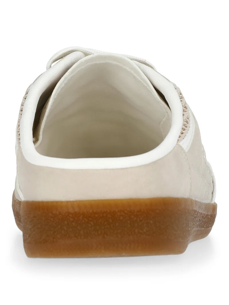 Time and Tru Women's Lace Up Mesh Sneaker Mule | Walmart (US)