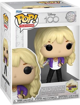 Pop Television Disney 100 1347 Hannah Montana Toy Figure Funko 79886 889698679886 | eBay | eBay CA