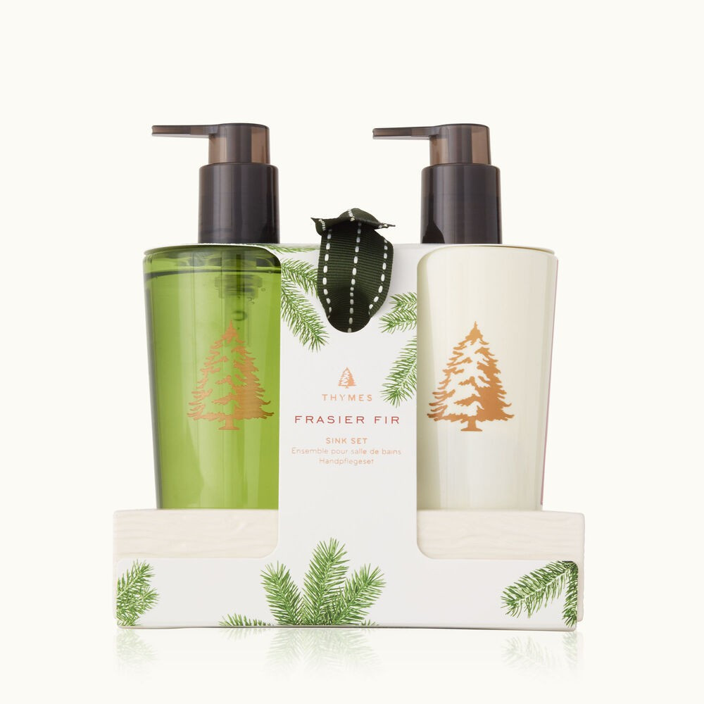 Frasier Fir Sink Set | Thymes | Thymes