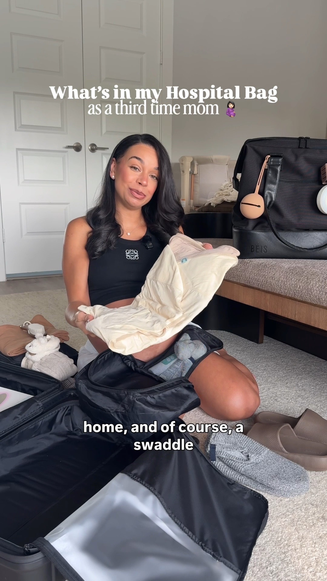Everything I’m packing as a third time mama 🤰🏻